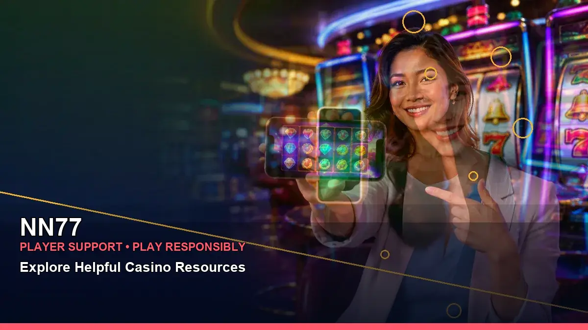 NN77 gold-themed jackpot-style slots designed for convenient mobile casino play