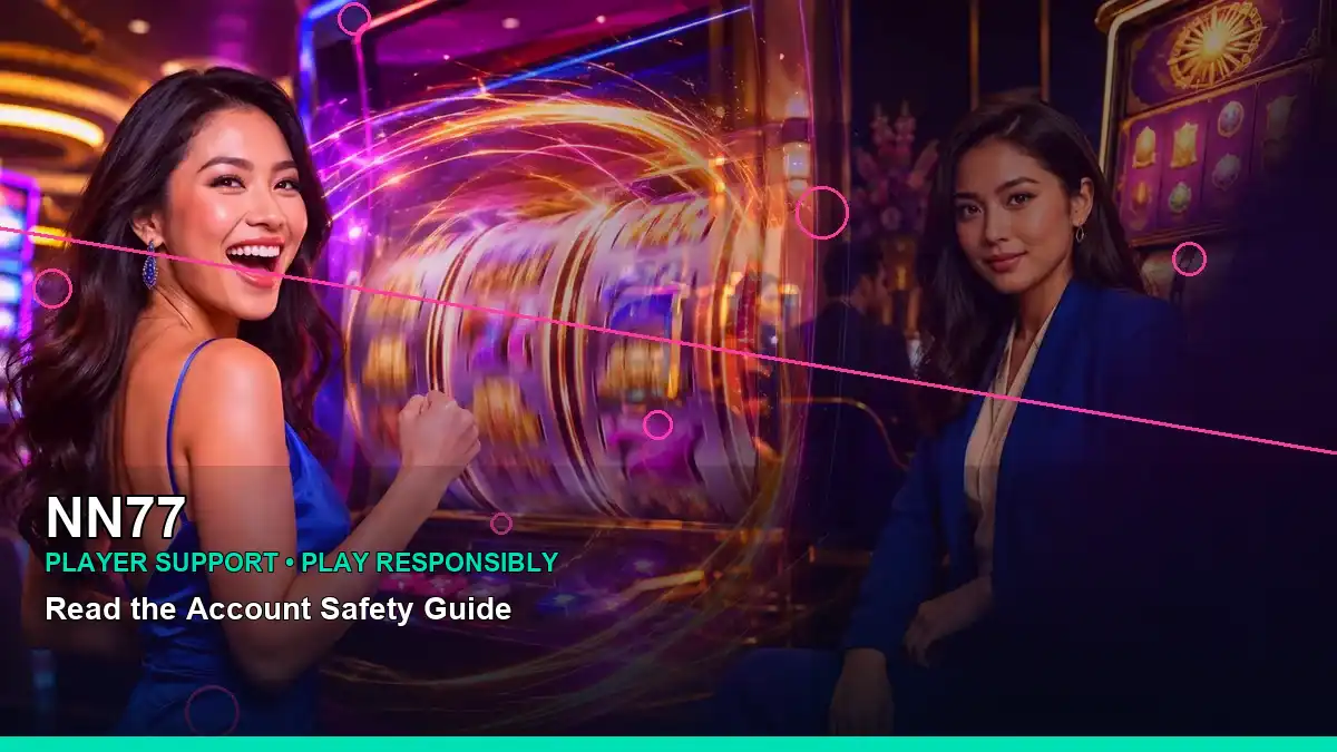 NN77 Monster Fight information for Philippine users with neon jackpot-style visuals and mobile-friendly game access